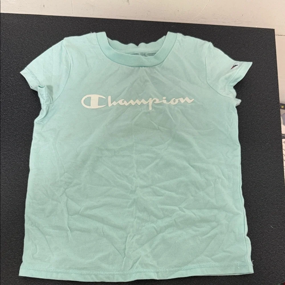 Champion Kids Light Blue Short Sleeve Tee